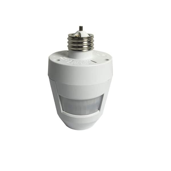 Woods 360-Degree Motion Activated Light Socket Control, White