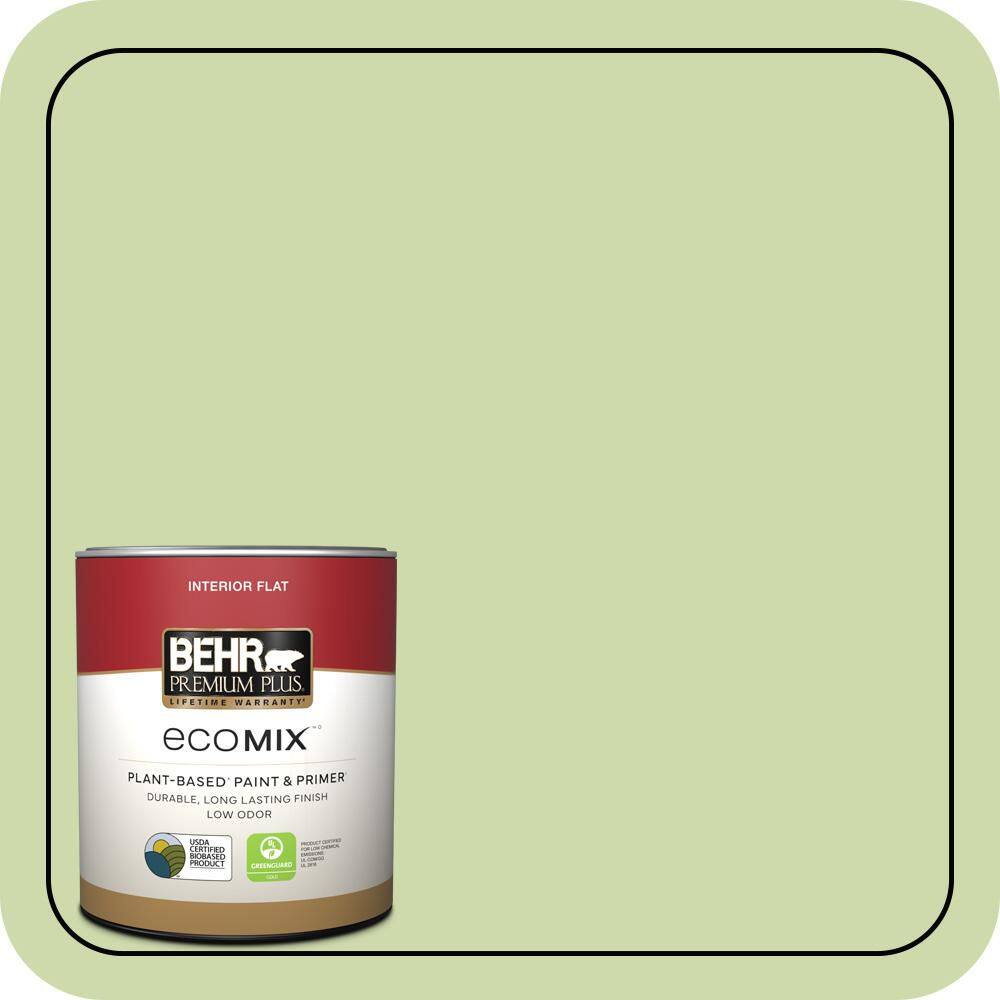 1 qt. #P370-3 Chameleon Skin Flat EcoMix Plant-Based Interior Paint & Primer price history on PriceWatchPro