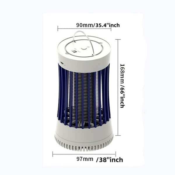 ITOPFOX 1-Piece Indoor/Outdoor Purple Light Mosquito Trap