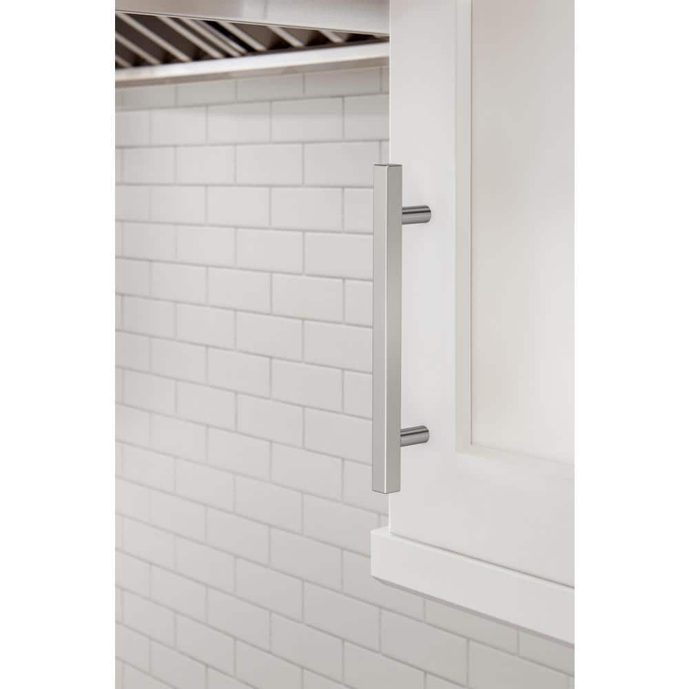 Polished Chrome 7.38" Bar Cabinet Pulls with Mounting Hardware