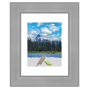 Vista Brushed Nickel Picture Frame Opening Size 11 x 14 in. (Matted To 8 x 10 in.)
