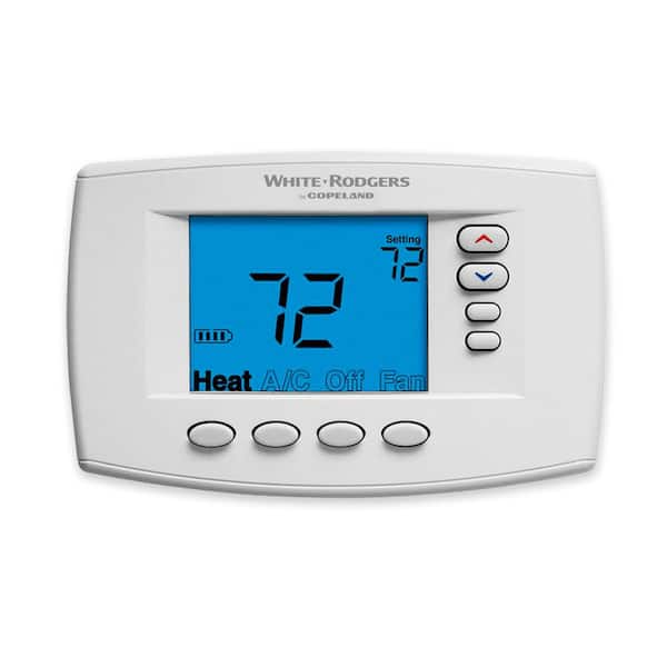 90 Series Blue, 7 Day Programmable, Univeral (4H/2C) Easy Reader Thermostat