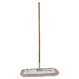 24 in. Head Cotton Dust Flat Mop with Handle