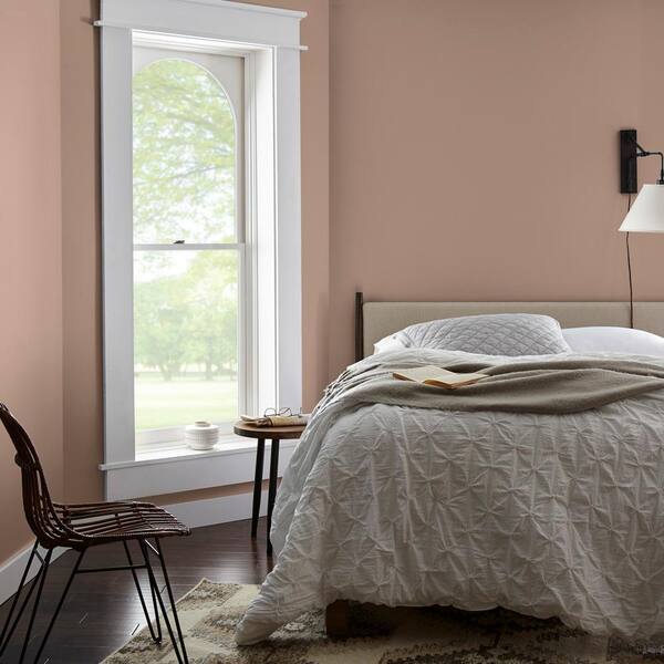 BEHR MARQUEE 1 gal. #S220-4 Potters Clay One-Coat Hide Semi-Gloss Enamel Interior Paint & Primer