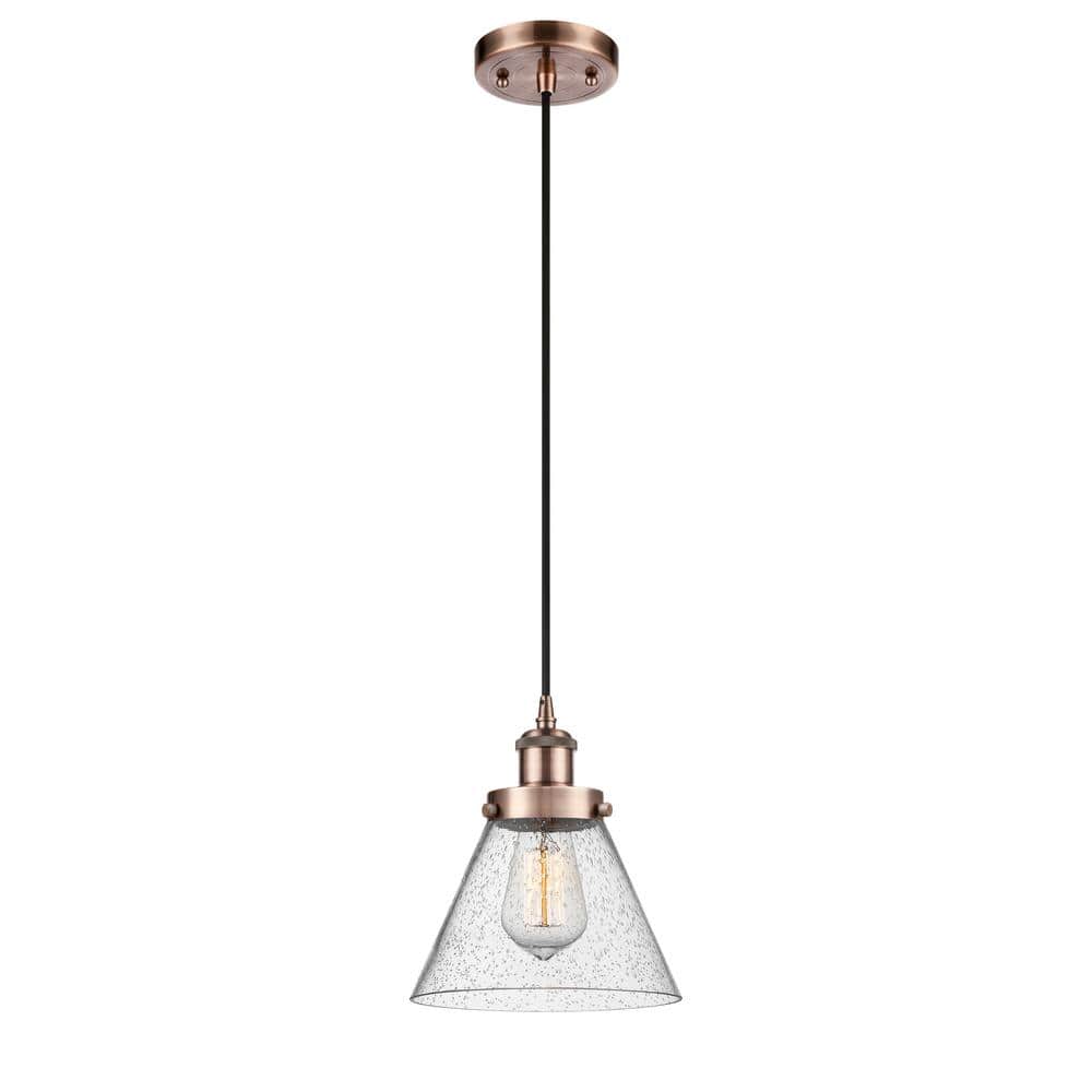 Ballston Urban Mini Pendant in Antique Copper with Versatile Shades