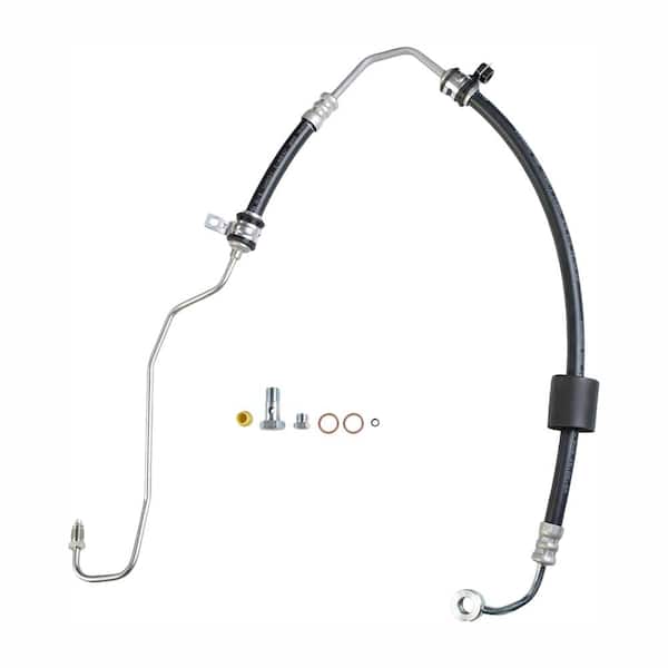 Sunsong Power Steering Pressure Line Hose Assembly - Pump To Rack