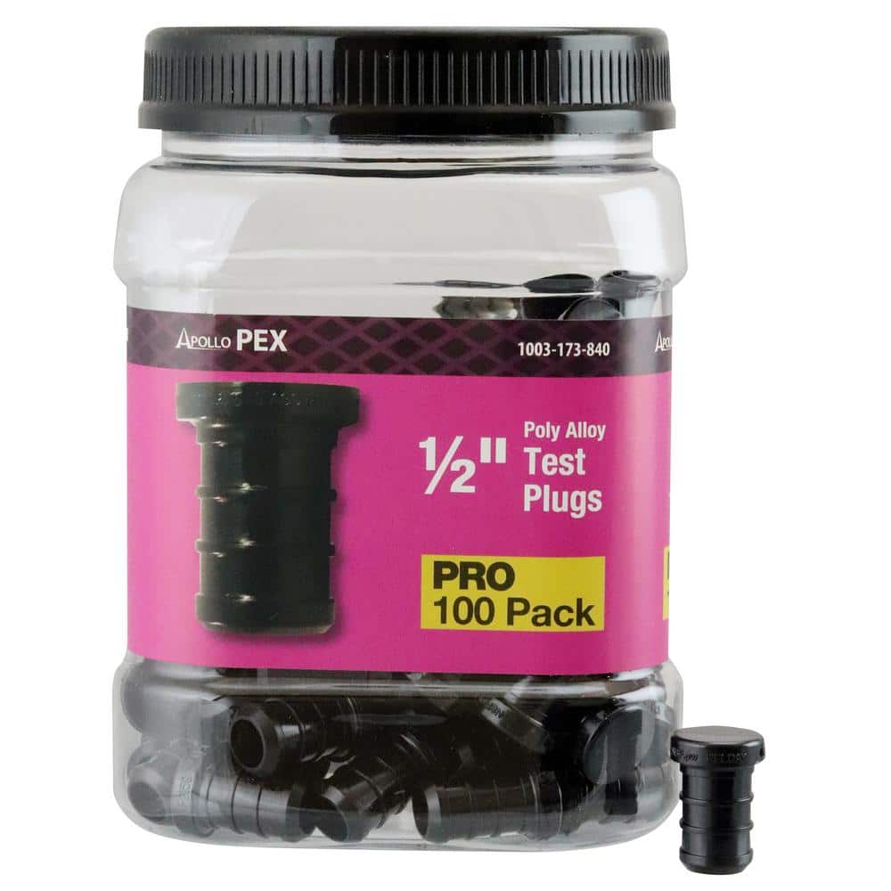 1/2 in. Plastic PEX-B Barb Plug Pro Pack (100-Pack) price history on PriceWatchPro