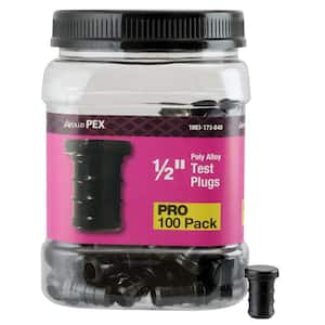 1/2 in. Plastic PEX-B Barb Plug Pro Pack (100-Pack)