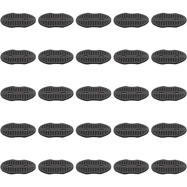 50 Pcs Landscape Staples Gasket Pad Garden Stake Gasket U -Nail Gasket Tent Staples Stakes Gasket