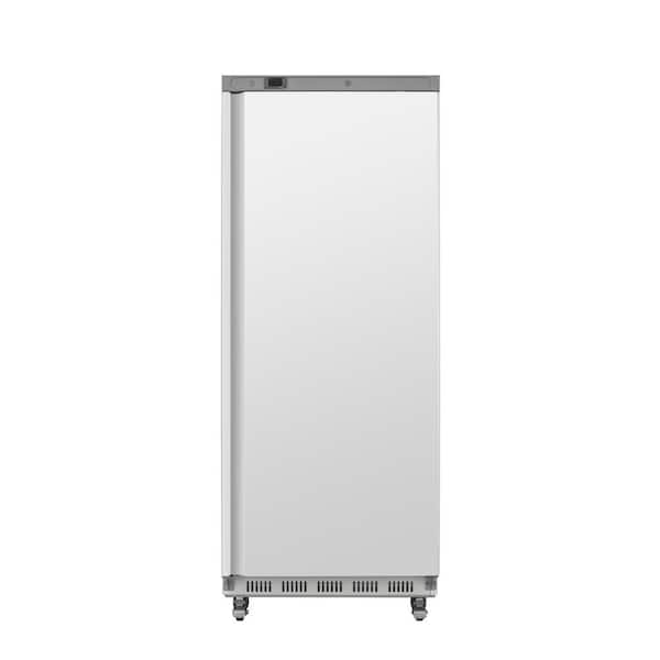 28 in. 25 cu. ft. Auto/Cycle Defrost One Solid Door Commercial Convertible Upright Freezer/Refrigerator in White