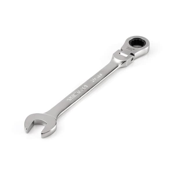 TEKTON 20 mm Flex Head 12-Point Ratcheting Combination Wrench
