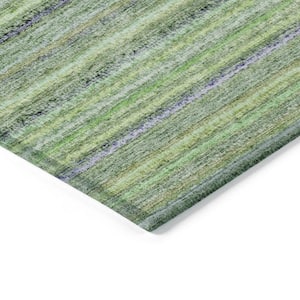 Chantille ACN598 Green 9 ft. x 12 ft. Machine Washable Indoor/Outdoor Geometric Area Rug