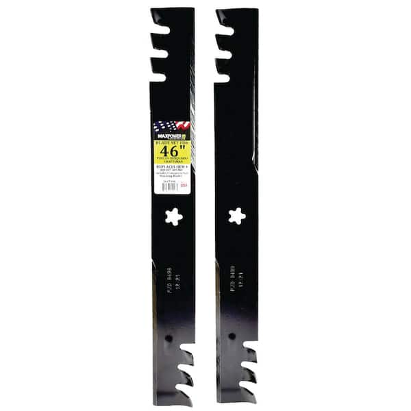 46 inch craftsman discount lawn mower blades