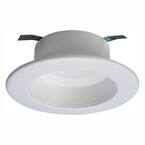 RL 4 in. White Bluetooth Smart Integrated LED Recessed Ceiling Light Trim, Tunable CCT (2700K-5000k)