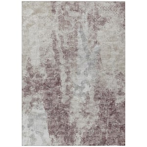 Accord Multi 10 ft. x 14 ft. Abstract Indoor/Outdoor Washable Area Rug