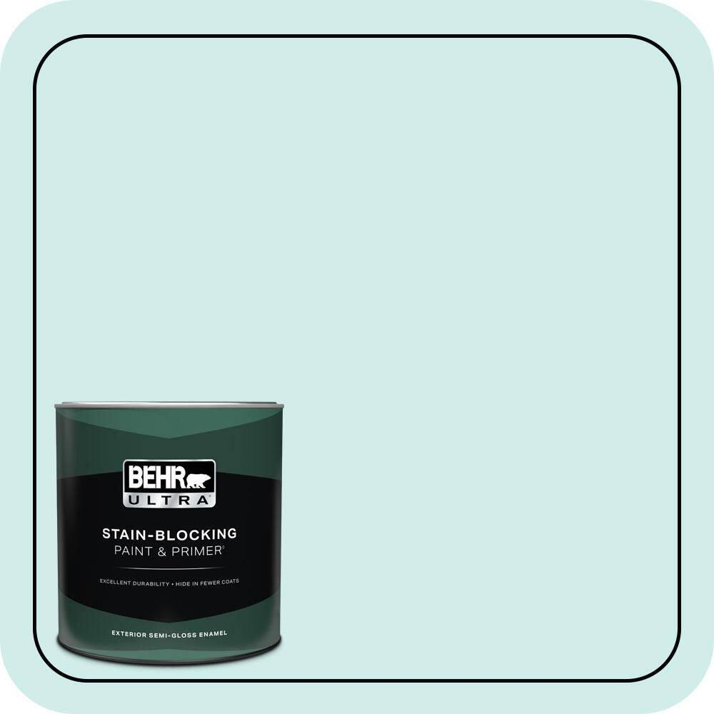 1 qt. #510C-1 Ionic Sky Semi-Gloss Enamel Exterior Paint & Primer price history on PriceWatchPro