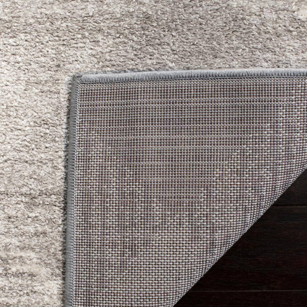Adirondack Light Grey & Ivory Easy-Care Synthetic Area Rug, 6' x 9'