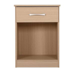 light beech bedside cabinets