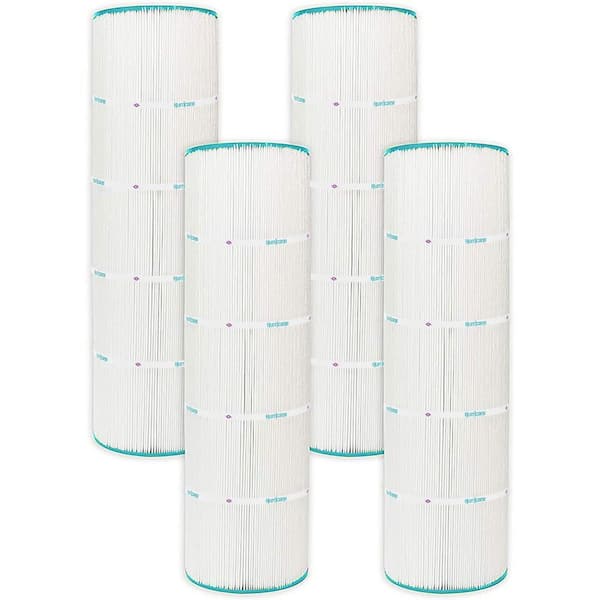 4 Pack HF7468-04 Advanced Pool and Spa Filter Cartridge Replacement, 115 sq. ft Filtration Area