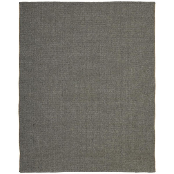 8 ft. x 10 ft. Green Abstract Area Rug