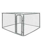 4 ft. H x 7.5 ft. W x 7.5 ft. L Dog Kennel