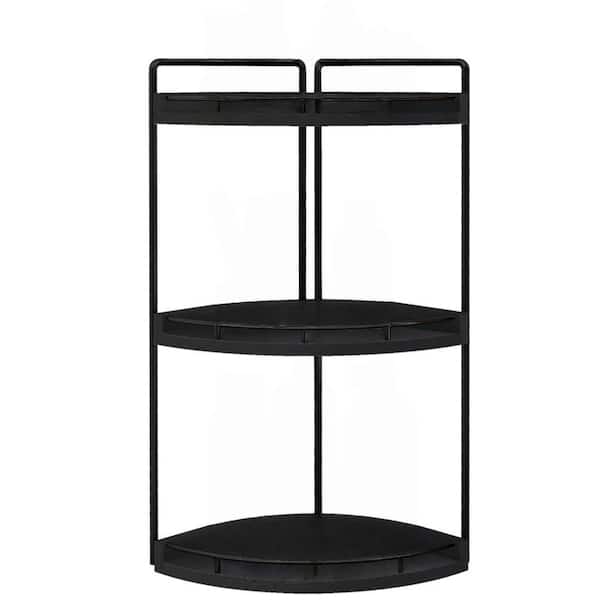 Numhew 3-Tier Wooden Corner Organizer for Bathroom Vanity Tray