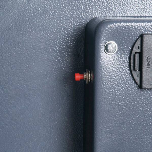 Unbranded - Depository Digital Safe - Electronic Lockbox with Keypad, 2 Manual Override Keys and Opening for Dropping Cash