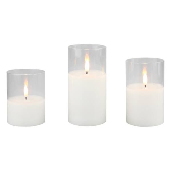 Small Flameless LED Candles - Pack Of 12 Battery Operated Flickering Candles With Remote