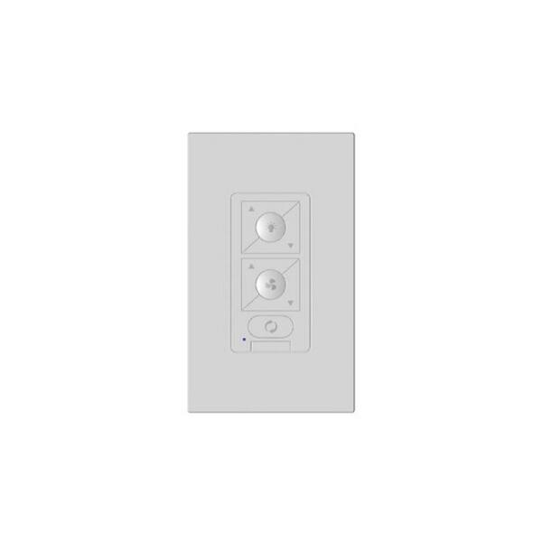 Modern Forms 6 Sd Ceiling Fan Wall Control With Single Pole Wallplate In White F Wc Wt 6 Sd Ceiling Fan Wall Control, Does A Ceiling Fan With Remote Need Wall Switch Plates