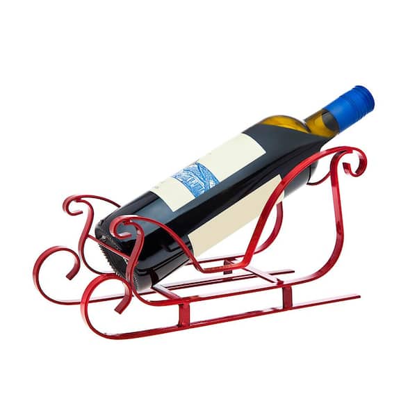 Godinger SLEIGH WINE BOTTLE HOLDER