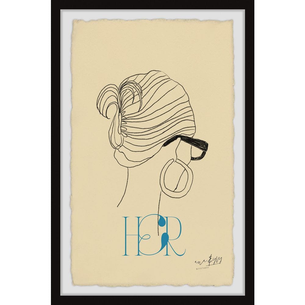 Make a Difference by Marmont Hill Framed People Art Print 24 in. x 16 in.