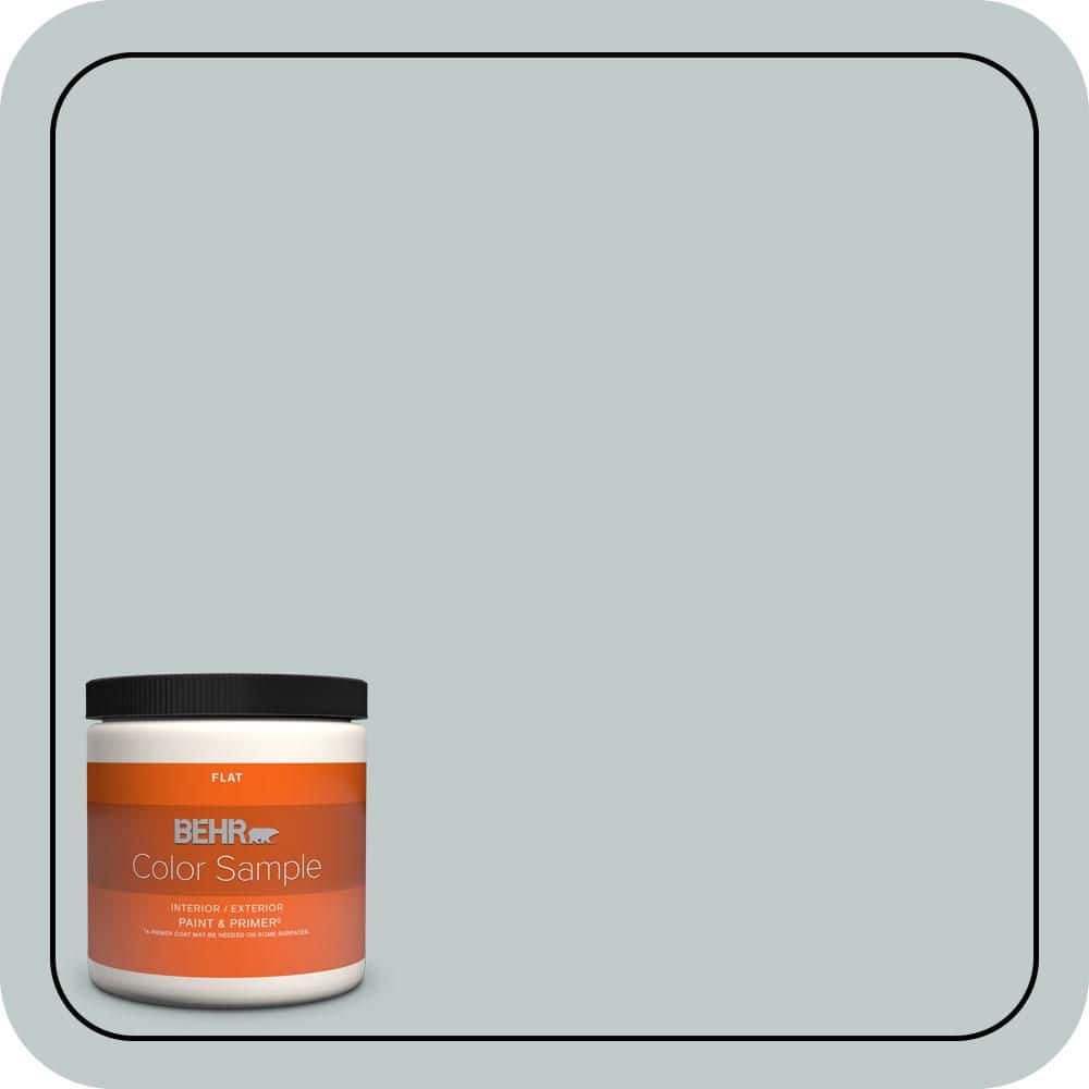8 oz. #730E-3 River Rock Flat Interior/Exterior Paint & Primer Color Sample price history on PriceWatchPro