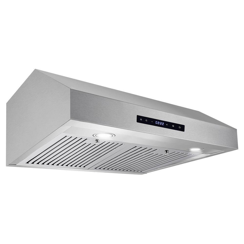 Buy 30 in. Ducted Under Range Hood in Stainless Steel with