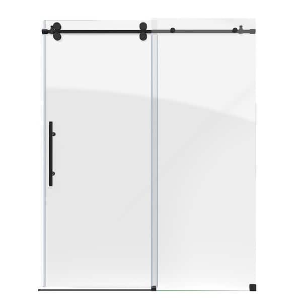 DreamLine Enigma XO 56 60 in. W x 76 in. H Frameless Sliding