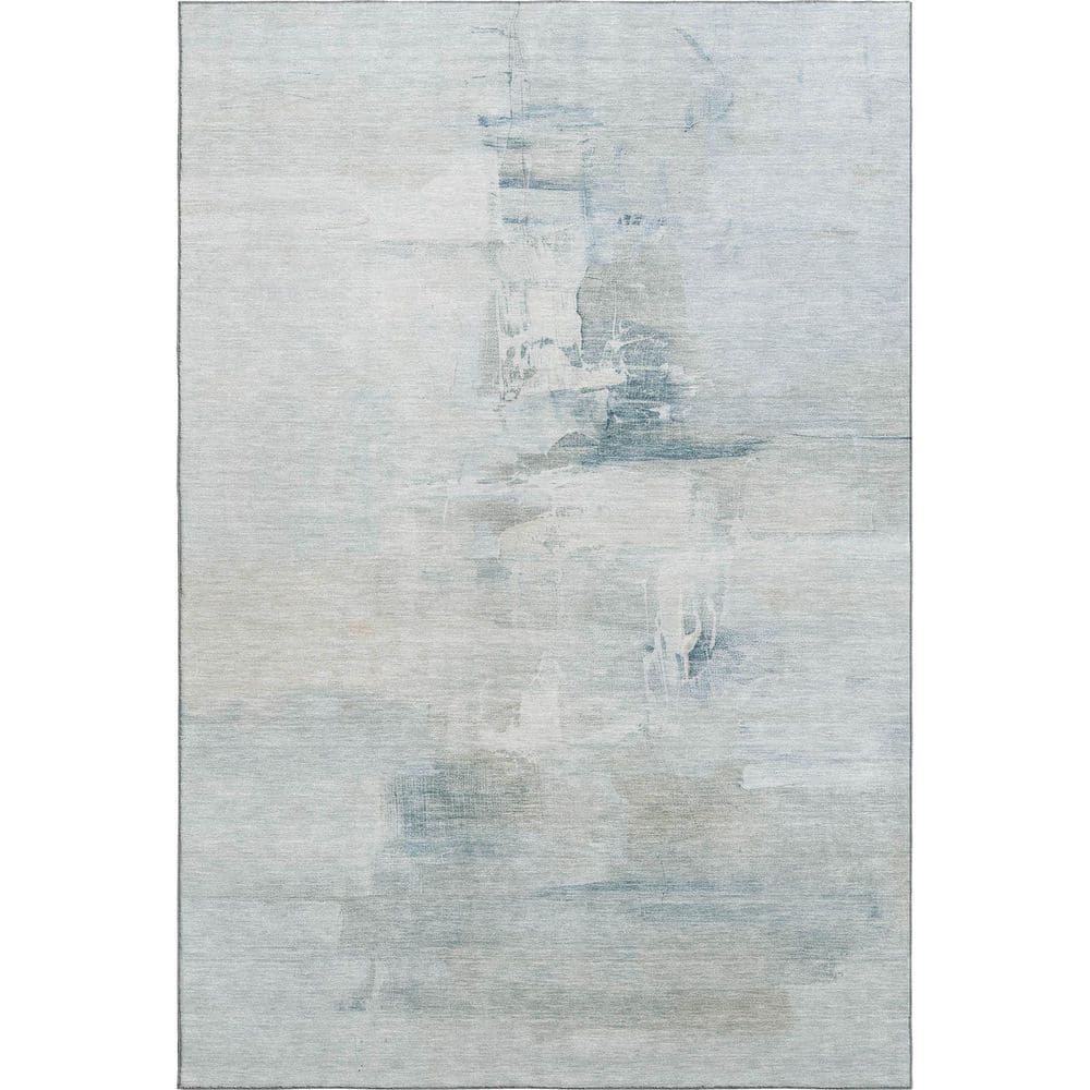Mayfield Premium Machine Washable Abstract AMF2044 Sky 10 ft. x 14 ft. Area Rug price history on PriceWatchPro