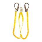 Guardian Fall Protection 6 ft. Internal Shock Lanyard with Single Leg ...