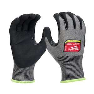 X-Large High Dexterity Cut 9 Resistant Polyurethane Dipped Work Gloves
