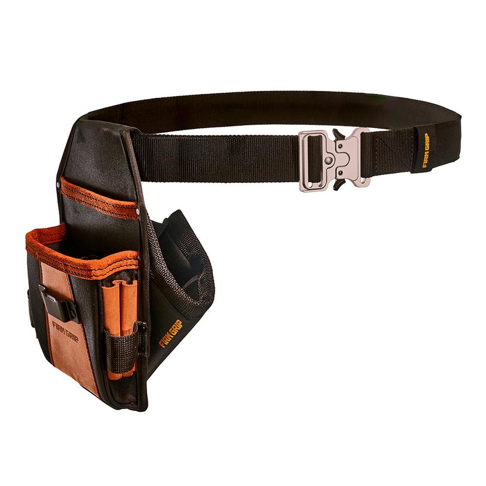 FIRM GRIP Build A Rig Everyday Belt Kit Includes Utility Pouch and Hammer Sleeve 1FG 3575 The Home Depot