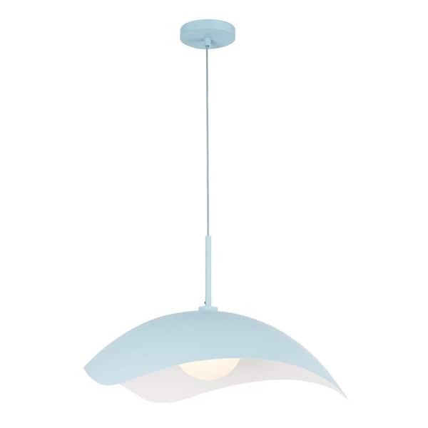 Kirby 22-in 1 Light 60-Watt Cerulean Pendant Light
