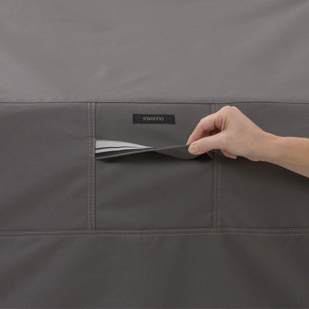 Gray Fade-Proof Outdoor Rectangle Furniture Cover