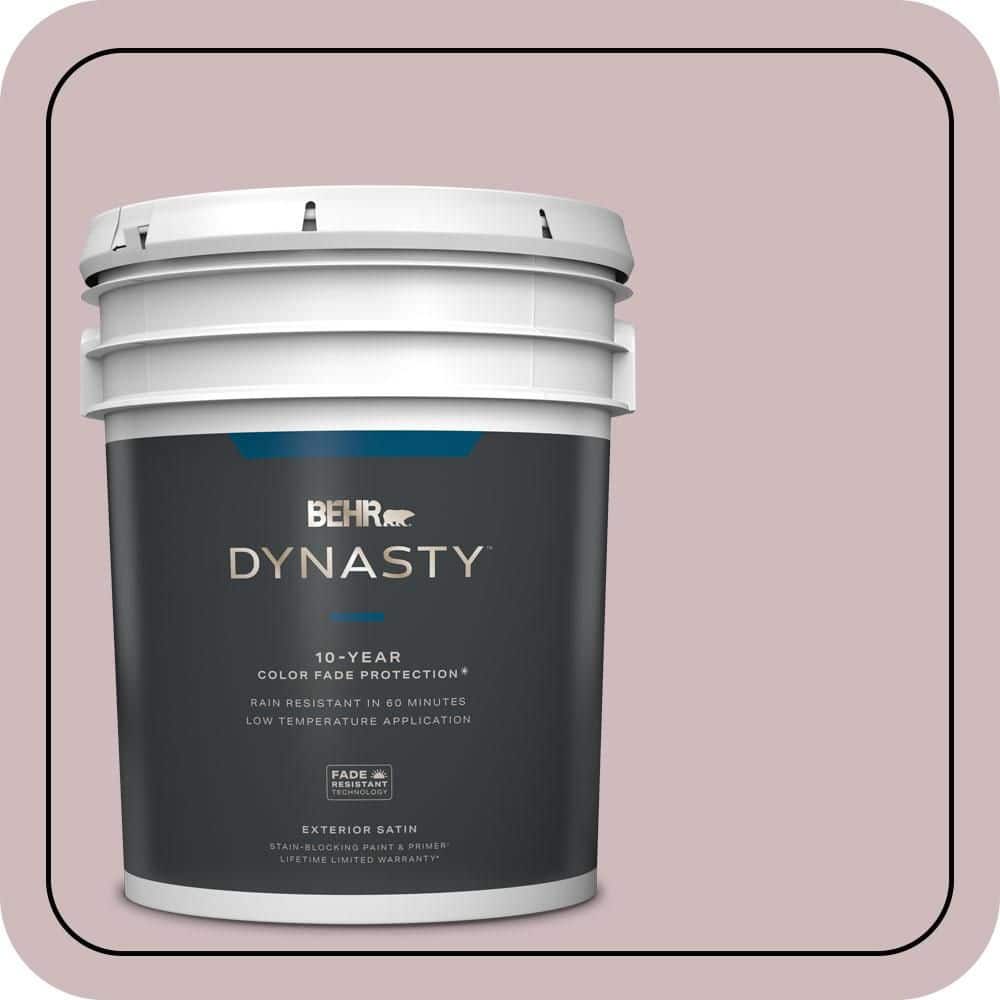 5 gal. #N120-3 Mauve it Satin Enamel Exterior Stain-Blocking Paint & Primer price history on PriceWatchPro