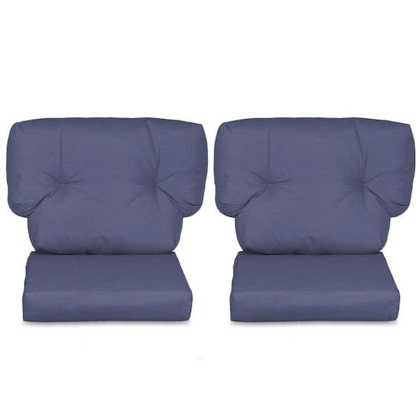 Aoodor 23'' X 26'' Outdoor Deep Seat Chair Cushion Set (set Of 2