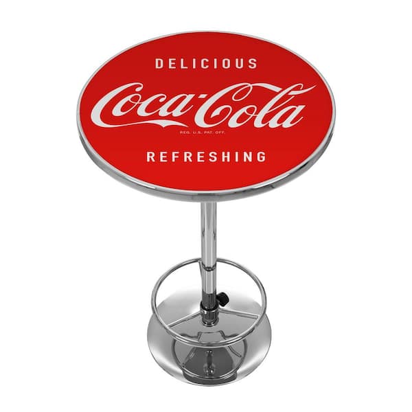 Coca-Cola BRAND Coke Diner-Table With Glass Top / コカ