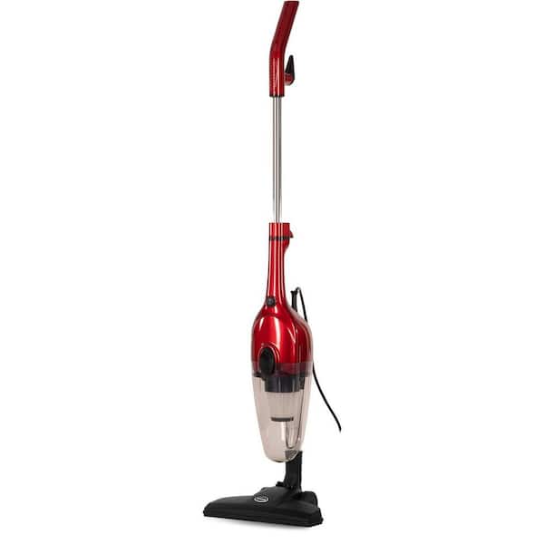 Ewbank Chili Tempest 2-in-1 Vacuum Cleaner, Stick and Handheld, Bagless, Corded, HEPA, Upright Vacuum, Red, Bagless, Corded