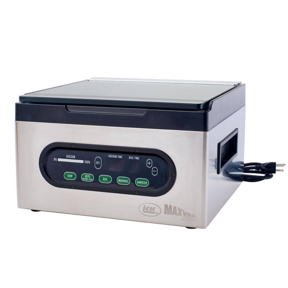 MaxVac Pro Stainless Steel Food Chamber Vacuum Sealer