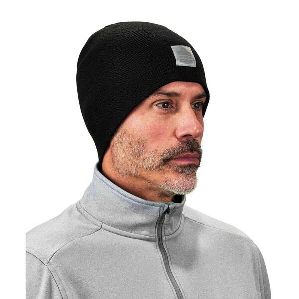 N-Ferno 6812 Rib Knit Beanie, One Size Fits Most, Orange, Ships in 1-3 Business Days