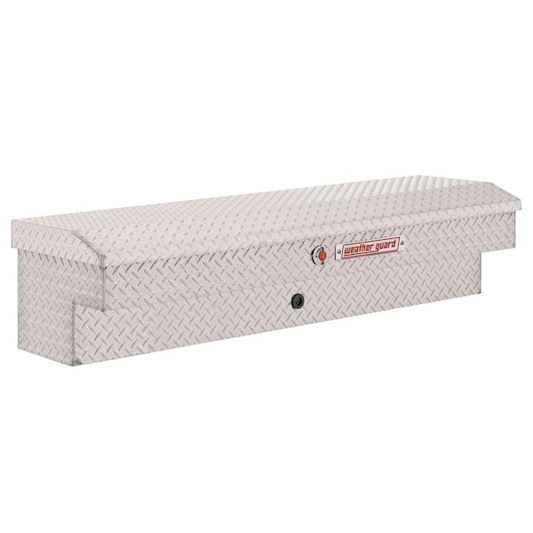 56 in. Diamond Plate Aluminum Lo-Side Truck Tool Box