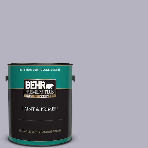 BEHR PREMIUM PLUS 1 gal. #N560-2 Coveted Gem Semi-Gloss Enamel Exterior Paint & Primer