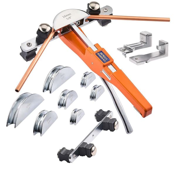 SKYSHALO 1/4 in. to 7/8 in. O. D. Ratcheting Tube Bender, 90
