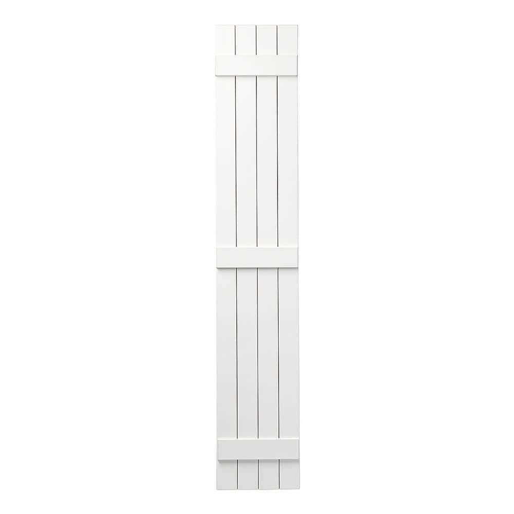 Ply Gem 15 in. x 71 in. Polypropylene 4Board Closed Board and Batten